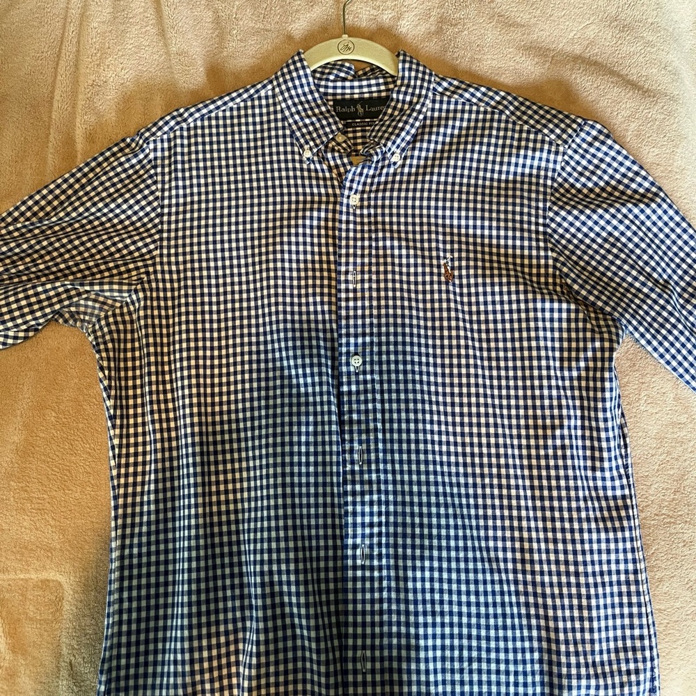 Ralph Lauren Men’s button down dress shirt